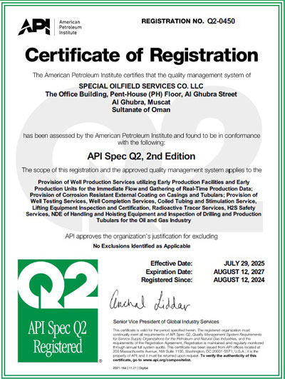 API Spec Q2, 2nd Edition